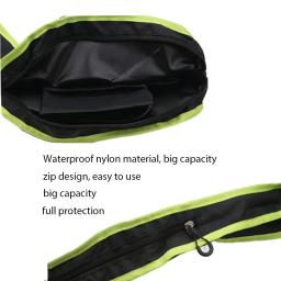 Bolsa de armazenamento ajustável para bastão de hóquei no gelo, bolsa de ombro portátil impermeável, esportes, capacidade 2xsticks, crianças, adulto, novo, 1pc - Image 3