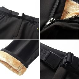 Calças de esqui de inverno para homens mulheres ao ar livre manter quente à prova de vento à prova dwindproof água calças de neve térmica ao ar livre snowboard trekking calças - Image 6