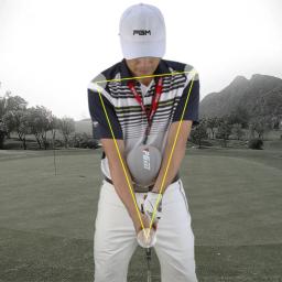 PGM-Inflável Golf Smart Ball Trainer, Portátil Balanço Braço Corrector, Correção de Postura Auxiliar, Training Aids, Acessórios de Golfe - Image 6