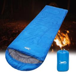 Outdoor Camping saco de dormir com saco, caminhadas e mochila, portátil, leve, primavera e outono - Image 1
