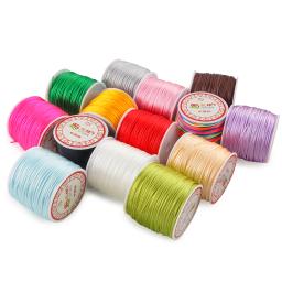 Kovict-Corda de Nylon Multicolor para DIY, Corrente Chupeta, Colar, Componentes Pulseira, Fazer Jóias, 1.5mm, 55m por Rolo, 1Pc - Image 4