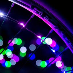 Roda de bicicleta luzes led quadro de bicicleta de montanha luzes de decoração luzes de bicicleta falou noite andar luzes de roda de bicicleta válvula lâmpada - Image 4