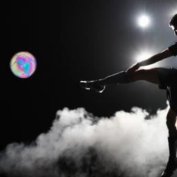 Bolas de futebol luminosas para meninos e meninas, noite escura, led, borracha, reflexivo, brilhante, esportes, brinquedo, tamanho 4, 5 - Image 2