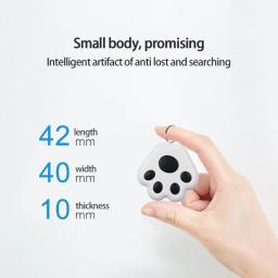 Mini Smart GPS Tracker para Pet, Anti-Lost, Dispositivo de rastreamento à prova d'água, Localizador compatível com Bluetooth, Rastreador para cão, gato, carteira infantil - Image 6
