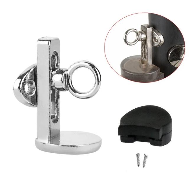 Suporte Ergonômico Pendurado para Clarinete e Oboé com Almofada de Silicone e Design em Tubo Preto