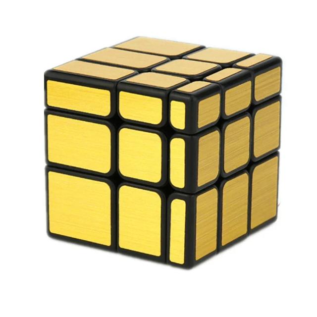 Picube MoYu MeiLong Espelho 3x3 Cubo Mágico Prata Ouro Adesivos 1 Unidade
