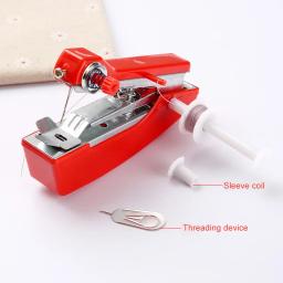 Máquina De Costura Portátil Mini Manual Simples Operação Instrumento De Costura Útil Portátil Máquinas De Costura Acessórios Ferramenta - Image 3