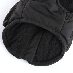 Jaqueta impermeável com arnês para cães pequenos e médios, casaco quente, roupas de inverno com zíper, roupas de cachorro - Image 6