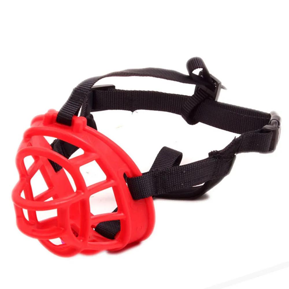 Cão ajustável focinho macio silicone respirável forte cesta pequeno médio grande x-grandes cães boca focinhos leve e durável - Image 1