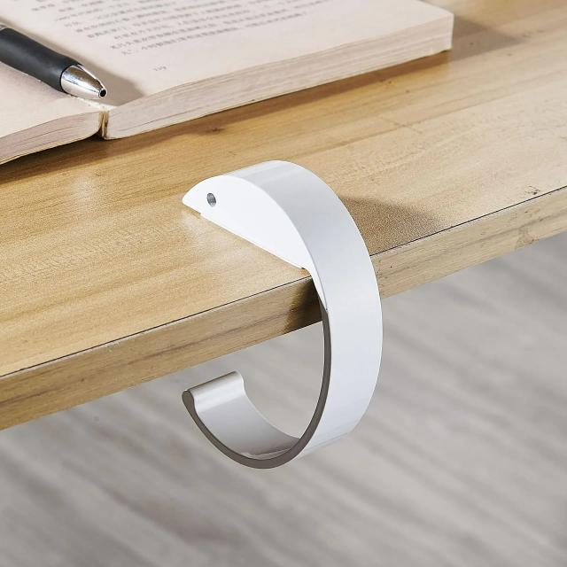 Atraente Gancho de Mesa Versátil para Bolsas e Acessórios: Organizador Elegante para Escritório e Estudo