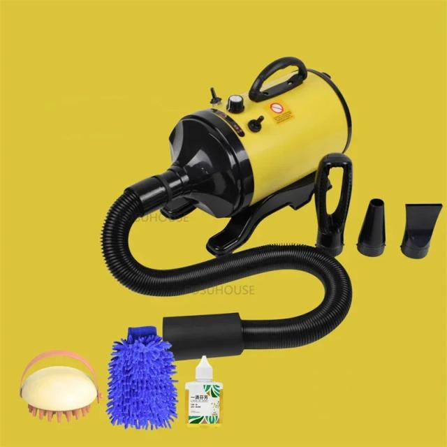 Secador de Cão Portátil com Duplo Motor para Rápida Secagem - Inovação Criativa para o Seu Pet