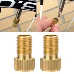 Adaptador de válvula de pneu de bicicleta, clipe de bomba, braçadeira de bico, mandril de ar, conversor de bomba, mountain bike, acessórios de roda de moto - Image 1