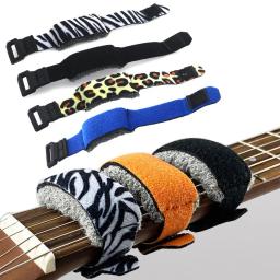 Ajustável guitarra corda ruído redutor, mudo amortecedor, Fretboard mudo envoltório para baixo elétrico, novo - Image 1