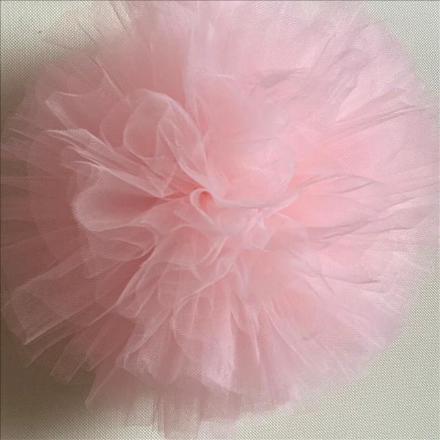 Tule Pom Poms Coloridos para Decoração de Festas, Casamentos e Eventos Especiais - Pacote com 6 Peças