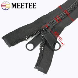 Meetee 10 #   Zíperes de nylon de 80-300cm, zíper longo aberto, grande fechamento de costura, zíper para tenda, jaqueta de alfaiate, decoração, acessório de zíper - Image 4