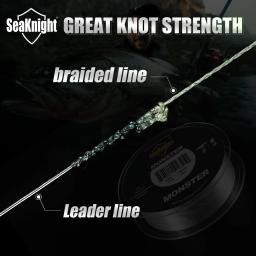Seaknight-triposeidon pe trançado linha de pesca 300m, multifilament força, para a pesca de água salgada, 8/30/80lb - Image 4