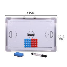 Placa magnética tática do futebol, feita da liga de alumínio, treinador do futebol, ensinando a estratégia, acessórios do jogo - Image 5