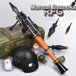 RPG bazuca lançador, airsoft modelo granada tático, role playing armas, caça tiro acessórios - Image 1