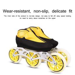 Sapatos de patinação para crianças e adultos, velocidade de patinação no gelo figura, patins, anti-sujo, anti-risco, sapatos de proteção, novo - Image 5