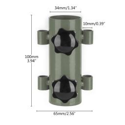 Suporte para barraca portátil com estacas para barraca, haste de dossel, tubo fixo, reforçado, à prova de vento, suporte para ao - Image 6
