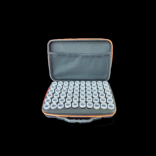 Organizador Multifuncional para Arte e Costura com 60 Slots - Caixa Ideal para Suprimentos, Joias, Garrafas e Ferramentas DIY