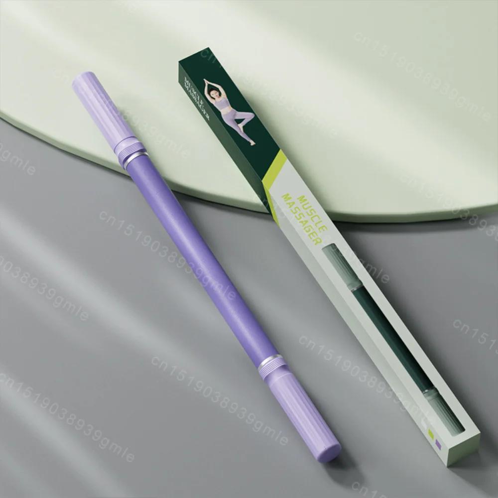 Yoga massagem vara yoga fitness lobo dentes músculos massagem vara bezerros coxa quadriceps braço antebraço relaxamento aliviar o doloridade - Image 1