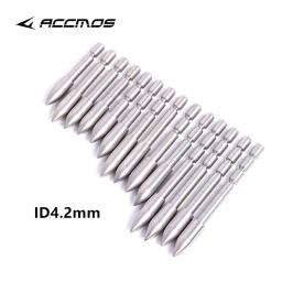 Aço inoxidável seta cabeça para arco e flecha acessório, 12pcs, 70, 80, 90, 100, 110, 120 grãos, para diy, diy - Image 3