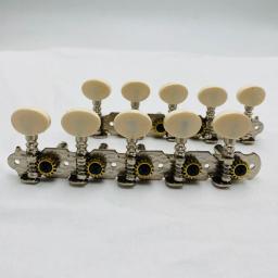 Cabeças de máquina para guitarra, 10 cordas, Bajo Quinto e Charango Cordas, botões cromados coloridos e brancos - Image 1
