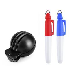 Double-Sided Golf Linha Modelo Marcador com 2 Canetas Marcação, Ball Liner, Training Aids, Acessórios Desportivos - Image 4