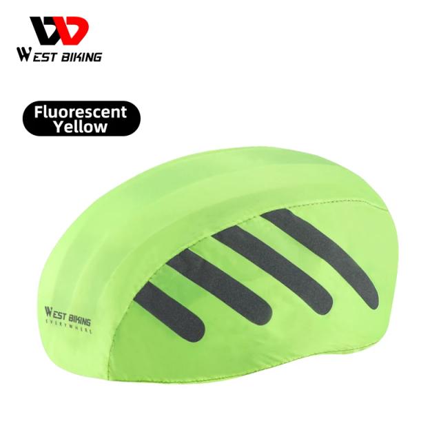 Capa de Chuva Impermeável Oeste para Ciclismo: Proteção contra Poeira para MTB e Capacete de Bicicleta de Estrada