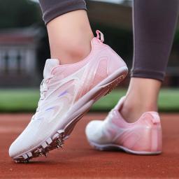 Sapatos profissionais de picos de atletismo para homens, competição de treinamento, corrida leve, antiderrapante, impermeável, por atacado - Image 2
