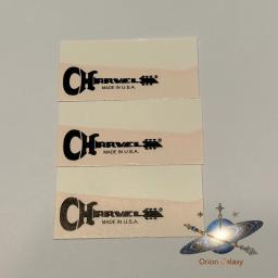 Waterslide Transferência Guitarra Pescoço Cabeça Adesivo, Adequado para JACKSON Guitarra Elétrica, Headstock Logo, Decalque, 3pcs - Image 4