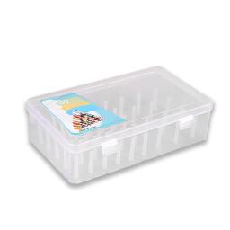 Caixa De Armazenamento De Linha De Costura, 42 Carretéis, Grande Capacidade, Doméstico, Ponto De Cruz, À Prova De Poeira, Claro, Vazio, Suprimentos De Recipiente - Image 5