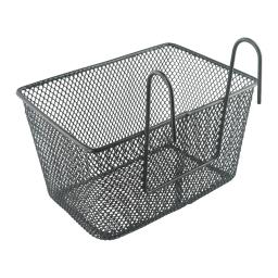 Cesta de bicicleta cesta dianteira ao ar livre cestas acessórios da bicicleta ciclismo grandes capacidades malha metal compras scooter - Image 5