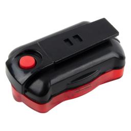 Luz traseira de bicicleta impermeável, preto, acessórios de ciclismo, luz traseira, ciclismo noturno, peça de reposição MTB, venda quente - Image 6
