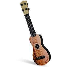 Ukulele instrumento musical ukulele acústico pequena guitarra madeira como grão ukulele 4 cordas guitarra crianças iniciantes presente 38cm 15in - Image 3