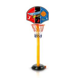 Cesta de Basquete Infantil Completa Luxo Tabela Com Bomba Inclusa E Bola Inflável BW037 - Image 1