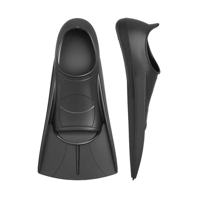 Barbatanas de Silicone para Natação Adulto - Par Antideslizante para Treinamento e Mergulho