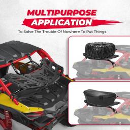   X3 UTV LinQ Kit de rack traseiro para bagagem de carga de pneu sobressalente giratório 715002881 715003439   Para Can am Maverick X3, Maverick X3 MAX - Image 2