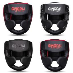 Capacete de boxe completo para crianças e adultos, treinamento Muay Thai, chapelaria Sparring Boxing, equipamento de ginástica, guarda-cabeça de Taekwondo - Image 4