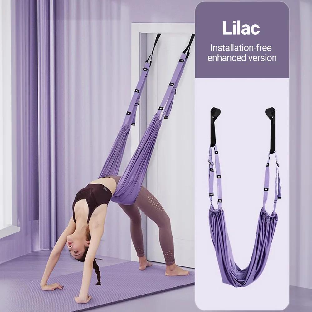 Aerial Yoga Strap Pull Rope para Mulheres, Stretch Leg Splits, Trainer, Cinto de Ginásio Feminino, Balanço Aéreo, Inversão de Alongamento - Image 1