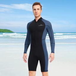 Neoprene mergulho surf roupas com zíper, água quente esportes equipamentos, anti-risco, à prova de frio, durável, homens - Image 2