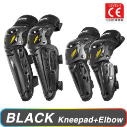 Joelheiras Motocicleta para Homens e Mulheres, Joelheiras Moto, Equipamento Protetor, Equipamento de Proteção, Ao Ar Livre, Esporte, Motocross, Joelheira - Image 2