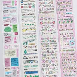 Wakawaka fita adesiva tudo bonito scrapbooking fita adesiva diário planejador adesivos para artes diy artesanato álbum - Image 4