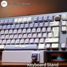 Suporte do teclado com montagem plug-in, suporte de exibição do teclado, painel substituível, pode segurar edifício, bloco ornamentos - Image 6
