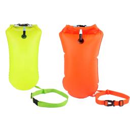 Multifunction nadar flutuador saco de segurança ao ar livre natação bóia com cinto de cintura à prova dwaterproof água pvc lifebelt saco de armazenamento para esportes aquáticos - Image 4