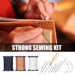 Estofos Kit De Costura Para Tapete E Sapatos, Ferramentas De Artesanato De Couro, Linha De Costura, Agulha, Alwl, Heavy Duty - Image 2