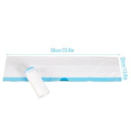para forros caixa areia gato engrossado material pe durável médio para sacos resíduos cordão - Image 6