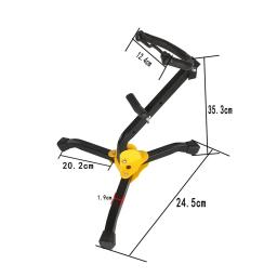 IRIN-dobrável metal saxofone Stand, suporte do tripé, portátil, Sax Alto, sopros instrumentos acessórios, amarelo - Image 6