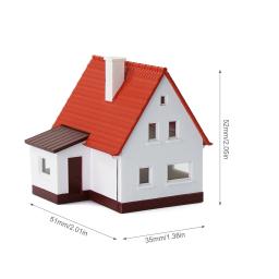 Edemodel-uma unidade N escala 1:160 vila casa arquitetônica, modelo montado, layout do edifício, JZN03 - Image 2